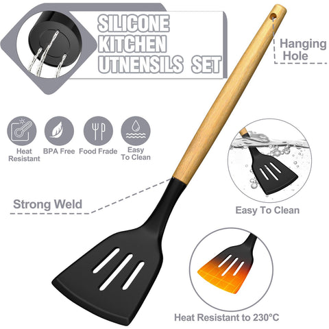 Umite Chef utensil holder helps keep counters tidy and accessible.
