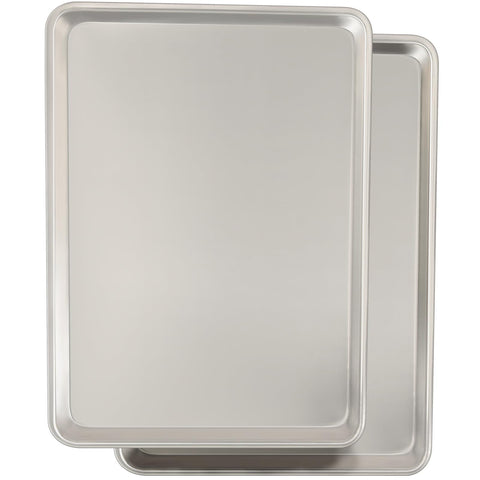 Umite Chef warp-resistant half-sheet pan two-pack for even baking.
