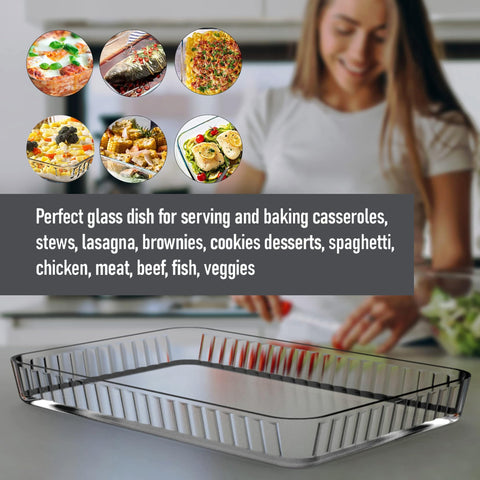 ums large-capacity casserole dish ideal for family meals.