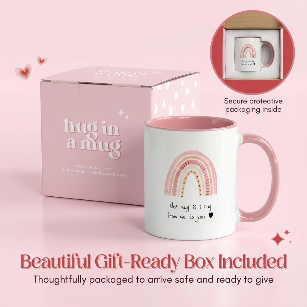 UnboxMe Gifts Hug in a Mug great for long distance friends