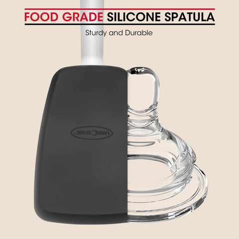 Unicook ergonomic handle grip for comfortable cooking.