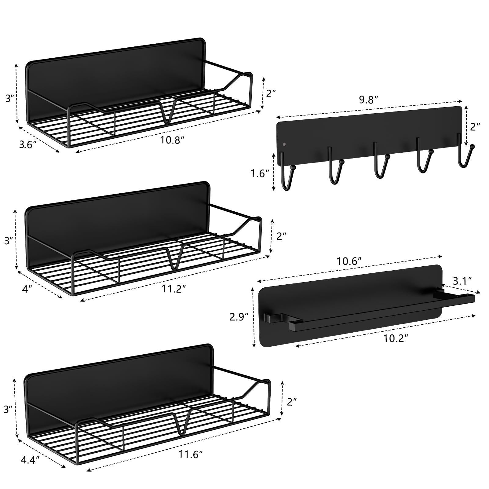 UNIKEYBOX 5-pack display illustrating versatile laundry and kitchen storage