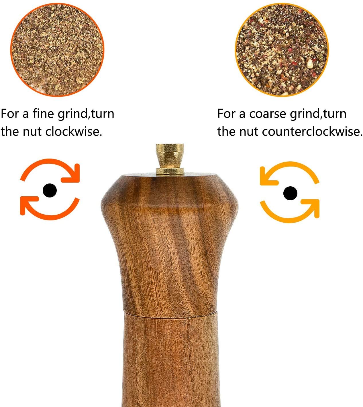 UNIOVC salt and pepper shakers in gift box, ready for gifting.