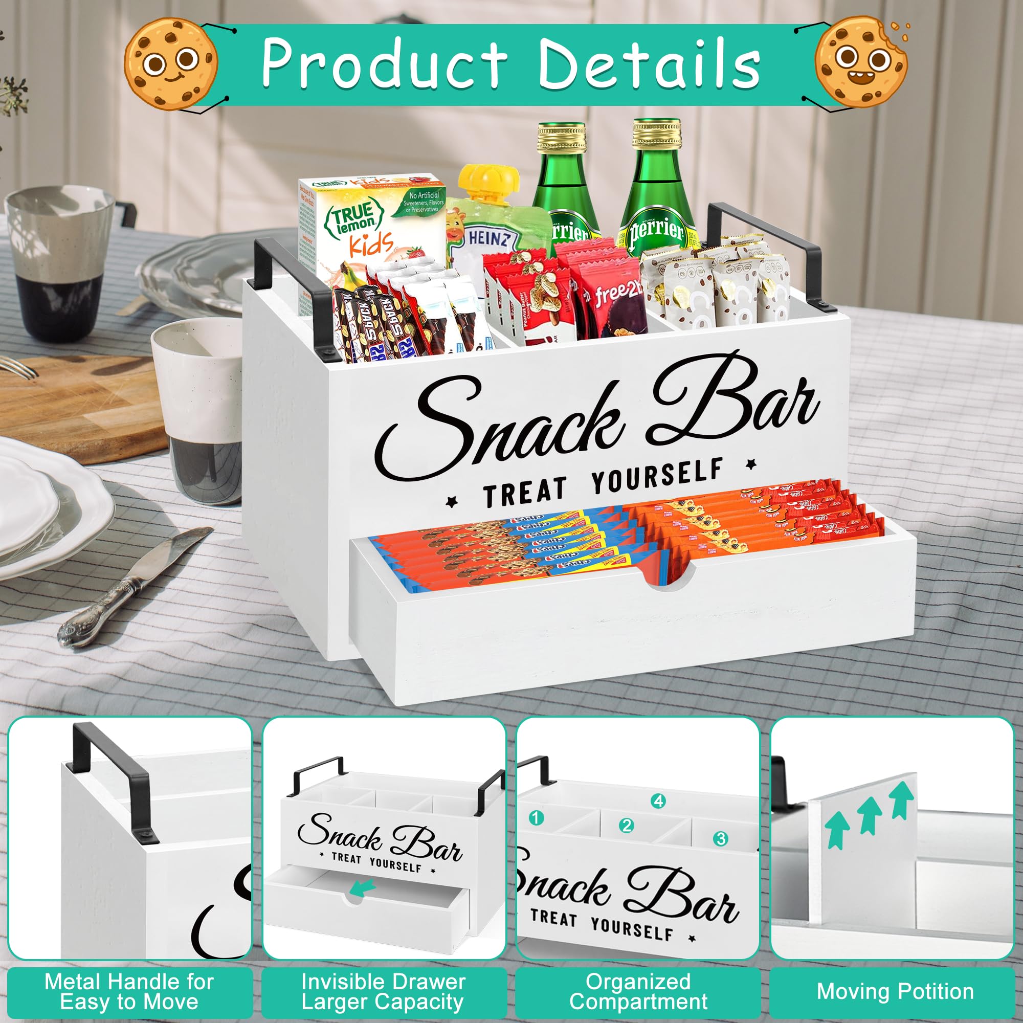 Unistyle pantry storage setup shows spice and snack organization