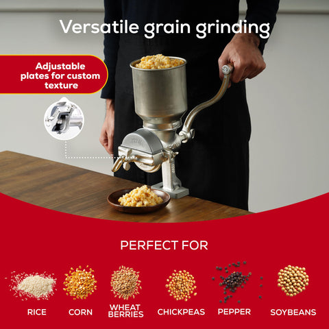 Universal Corona grain mill rubber pad base for stable grinding