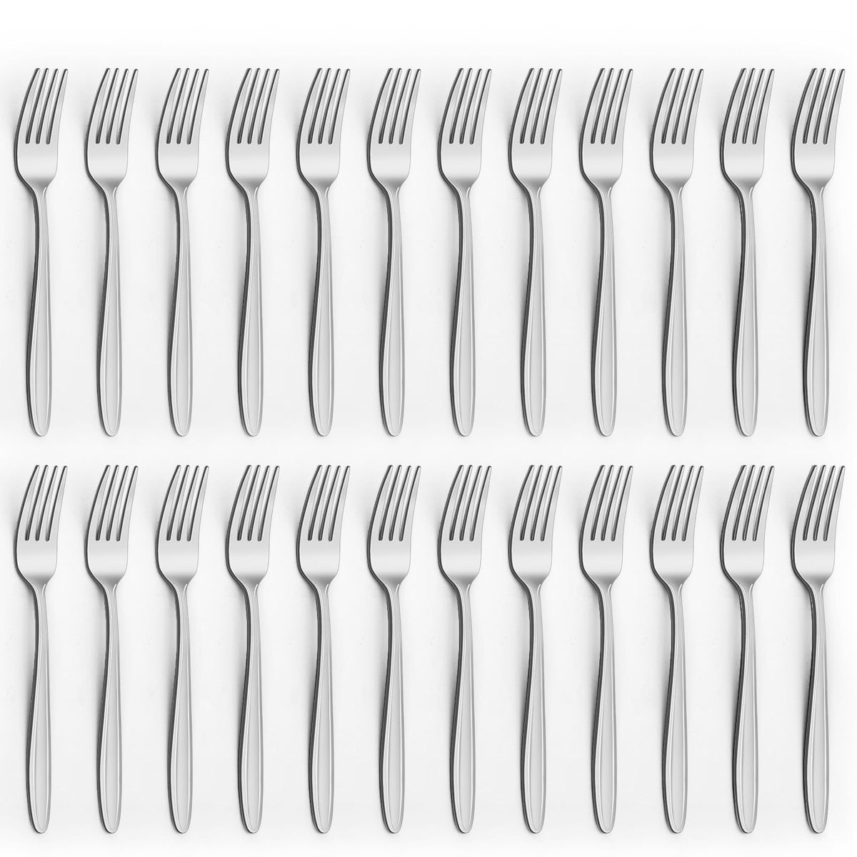 Unokit 24-piece forks set in package for quick kitchen setup