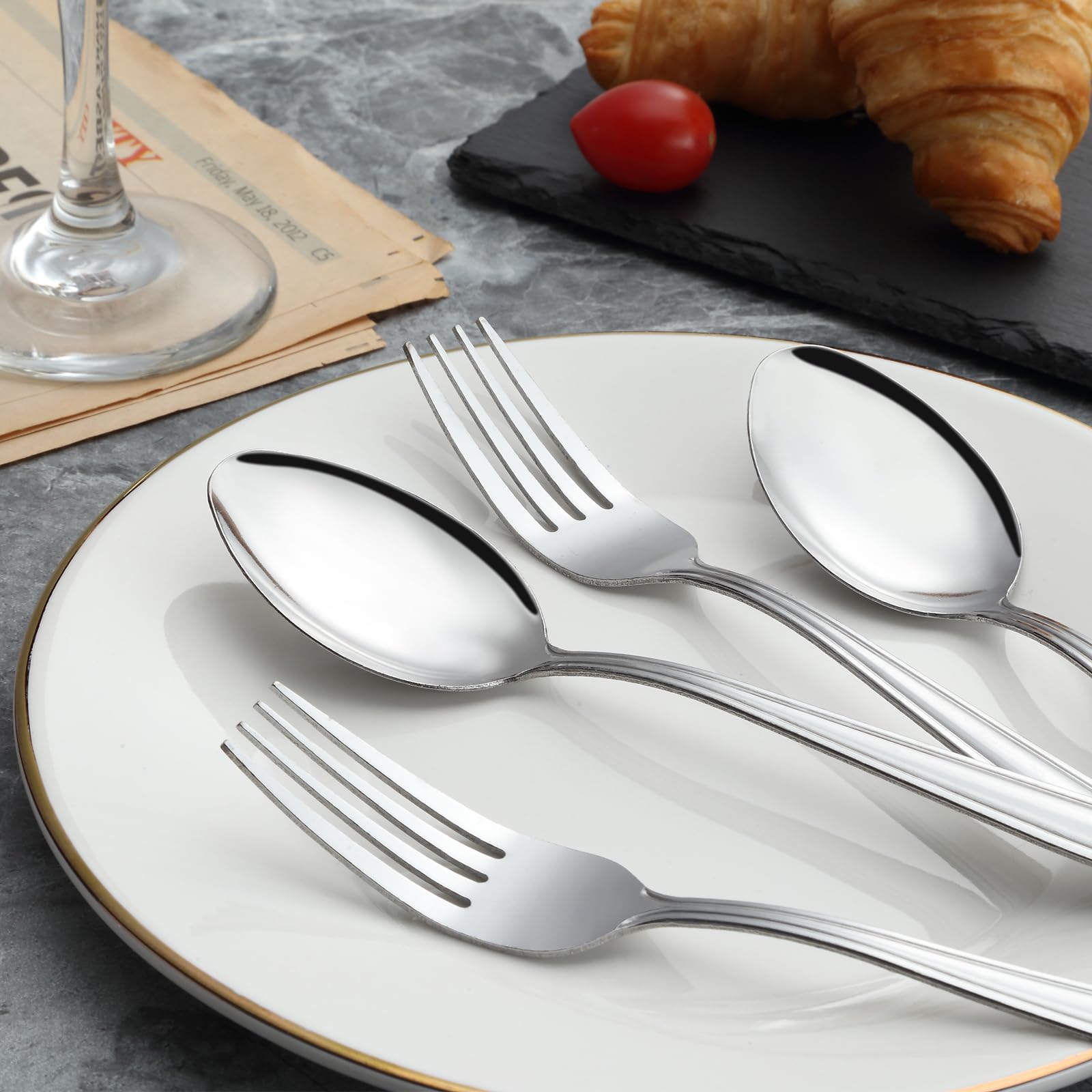 Unokit dishwasher-safe utensils simplify cleanup after meals.