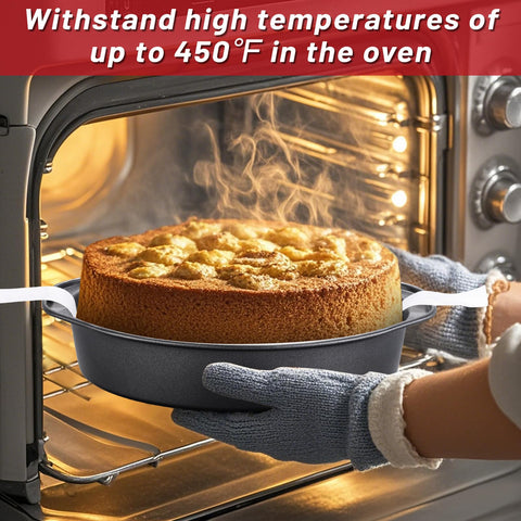 Unokit parchment paper pack included for easy cake release every time