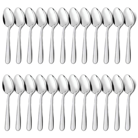 Unokit stainless steel spoons with ergonomic handles and balanced weight