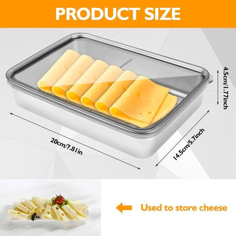 UNVSTIAR fridge storage helps organize shelves with a transparent lid.