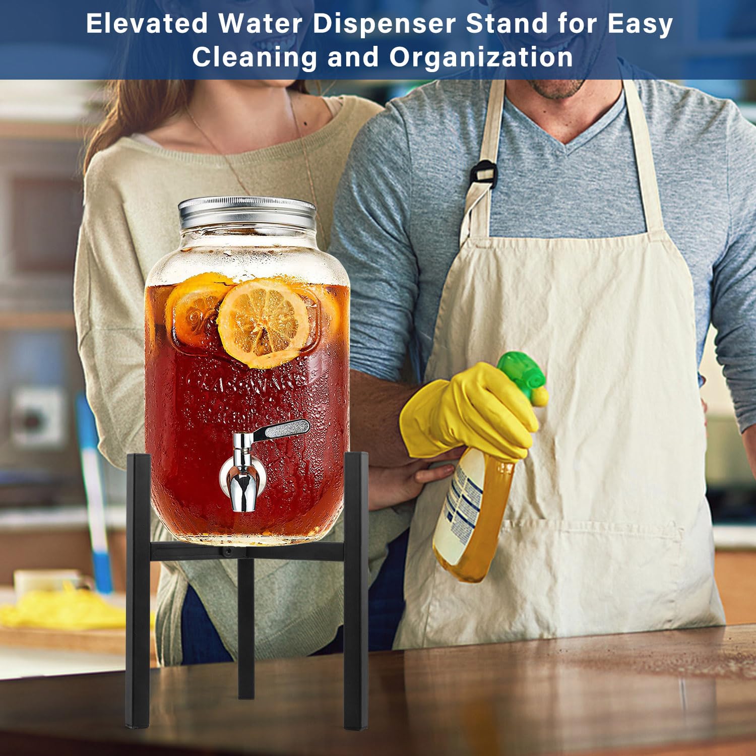 Uoveya portable stand ideal for outdoor gatherings and daily hydration