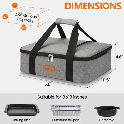 Uoxfill tote with a two-way zipper for easy flat access and spill-free transport.