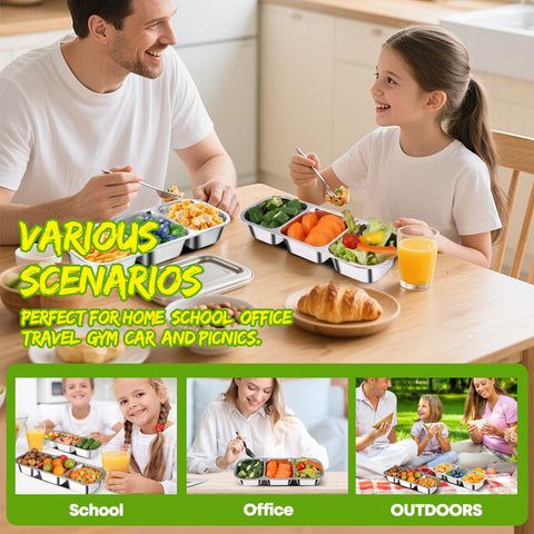 UPABLUNSO dishwasher-safe snack container for easy cleanup.