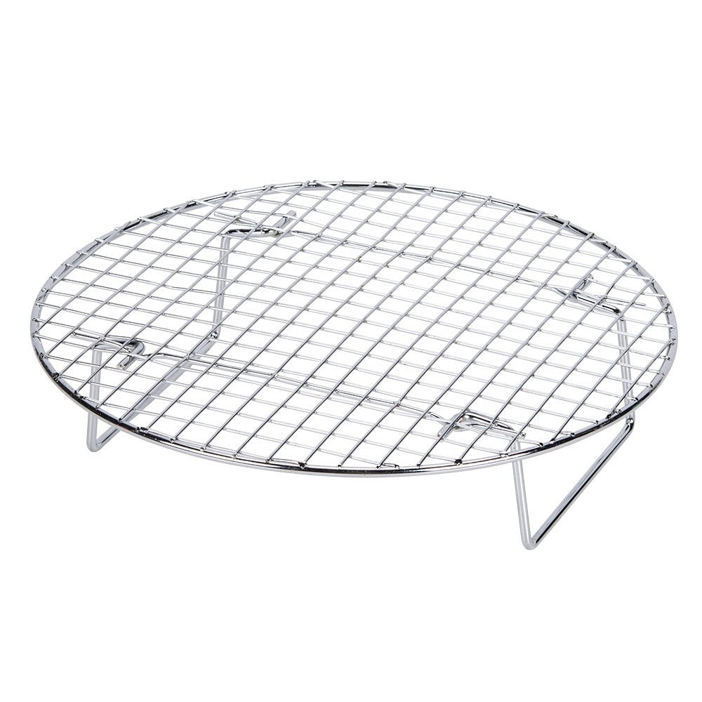 Update International STR1050 steamer rack in chrome preserves nutrients while evenly steaming foods