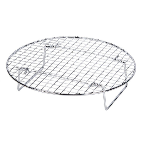 Update International STR1050 steamer rack in chrome preserves nutrients while evenly steaming foods