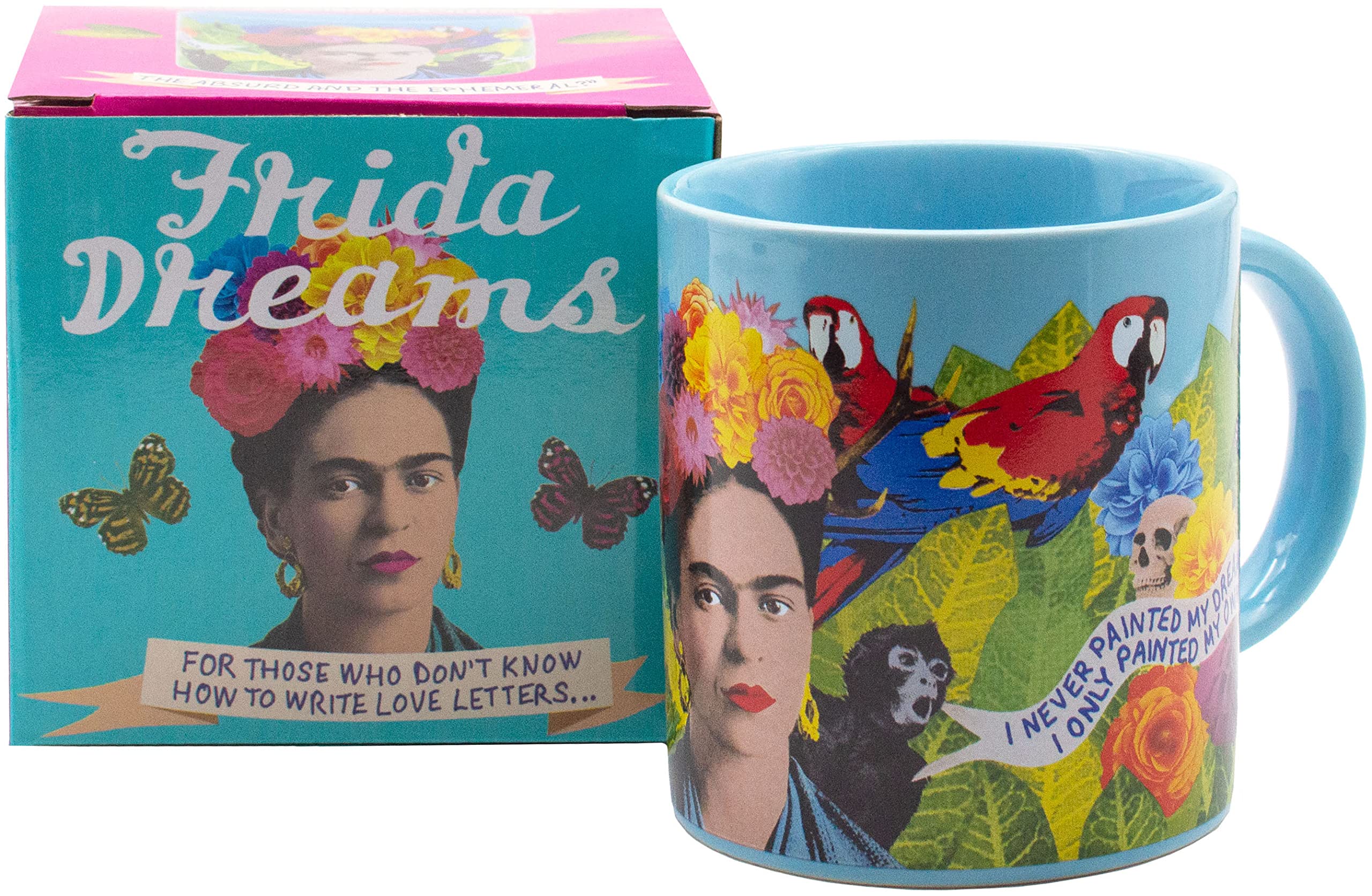 UPG Frida Kahlo Dreams Mug, 12 oz, ideal for daily coffee rituals.