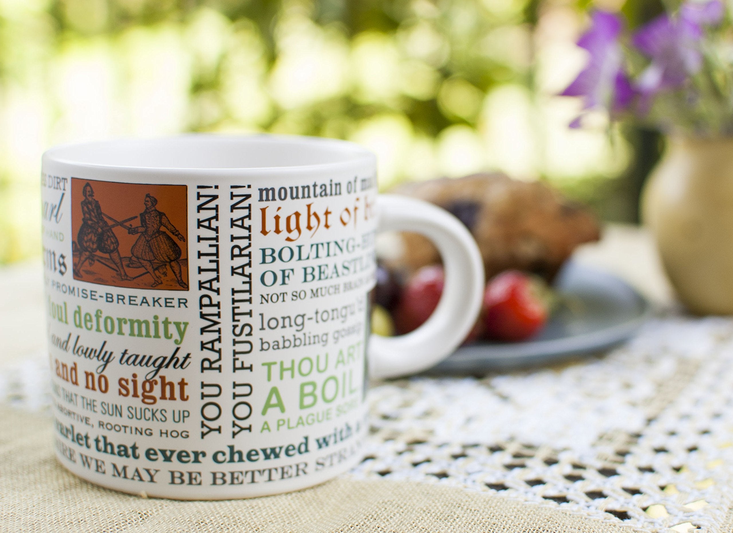 The Unemployed Philosophers Guild Mug in gift box ready for gifting.