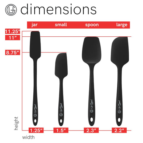 UpGood kitchen scene with spatulas ready for cooking and baking tasks.
