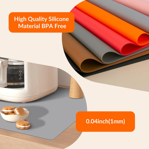 UPOGDDY heat-resistant mat under a hot pan for insulation