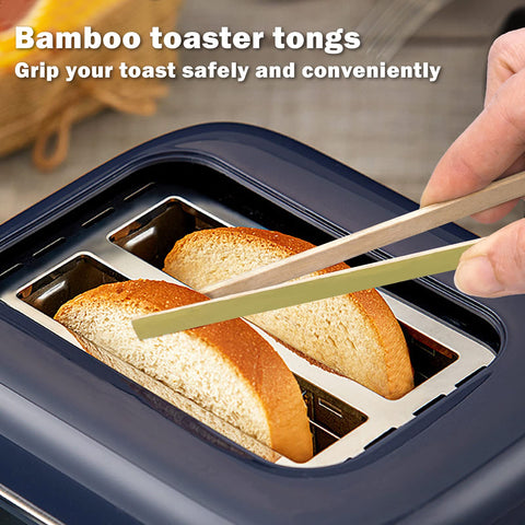 Uprony mini bamboo tongs disposable packaging and storage tips