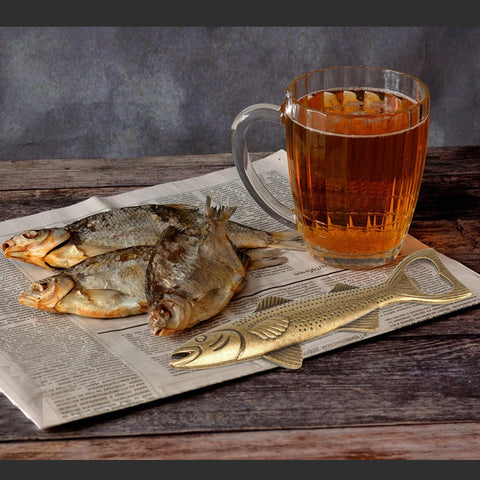 UPSIME vintage fishing gift bottle opener; ideal for dads, grandpas, or anglers.