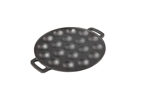 Upstreet pan with batter in wells ready to cook.