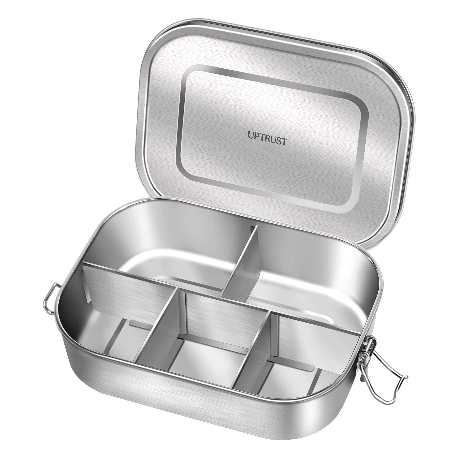 UPTRUST Bento Box with 5 compartments for organized meals on the go.