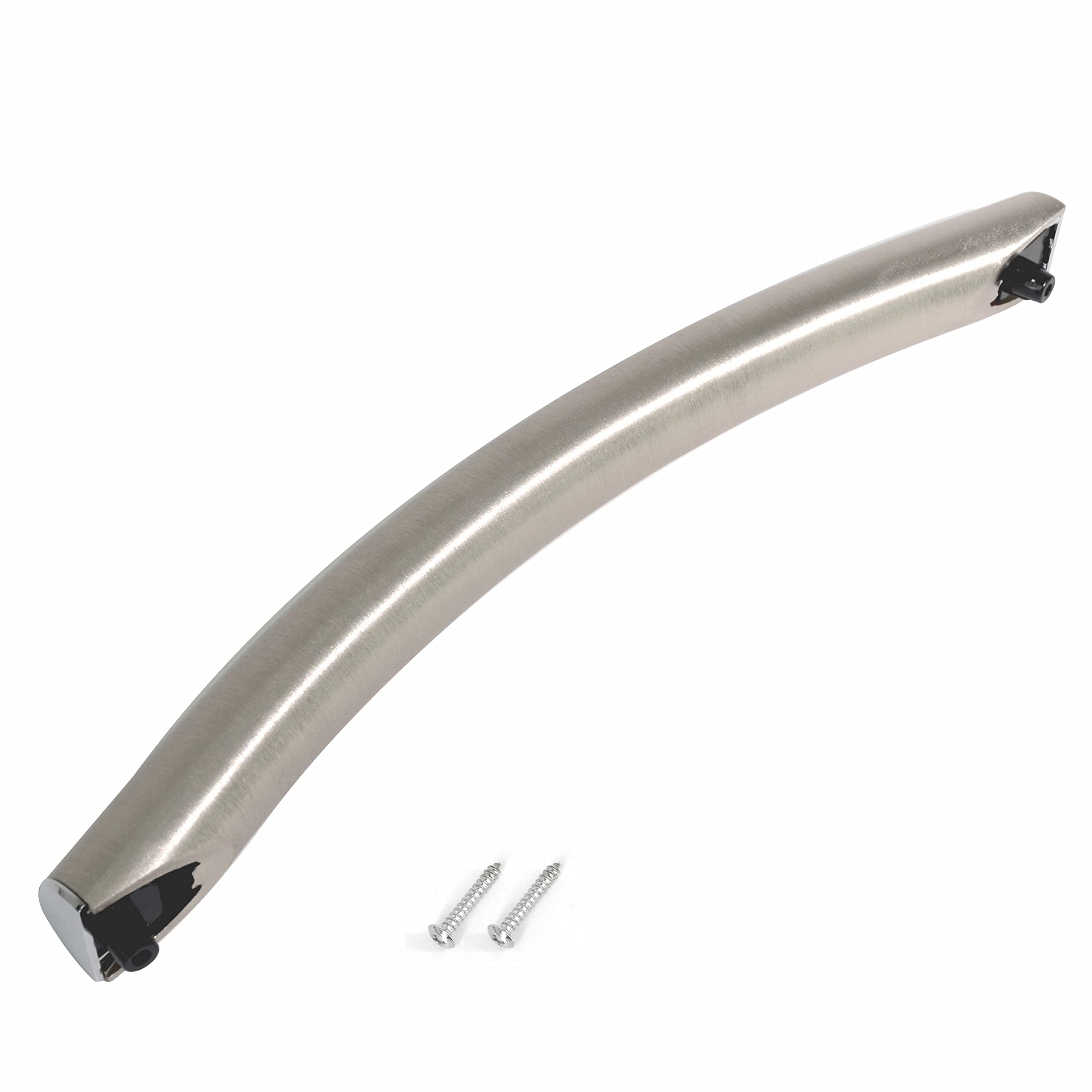 UPTTHOW DE94-02933A front view handle provides a durable, secure Samsung microwave door.