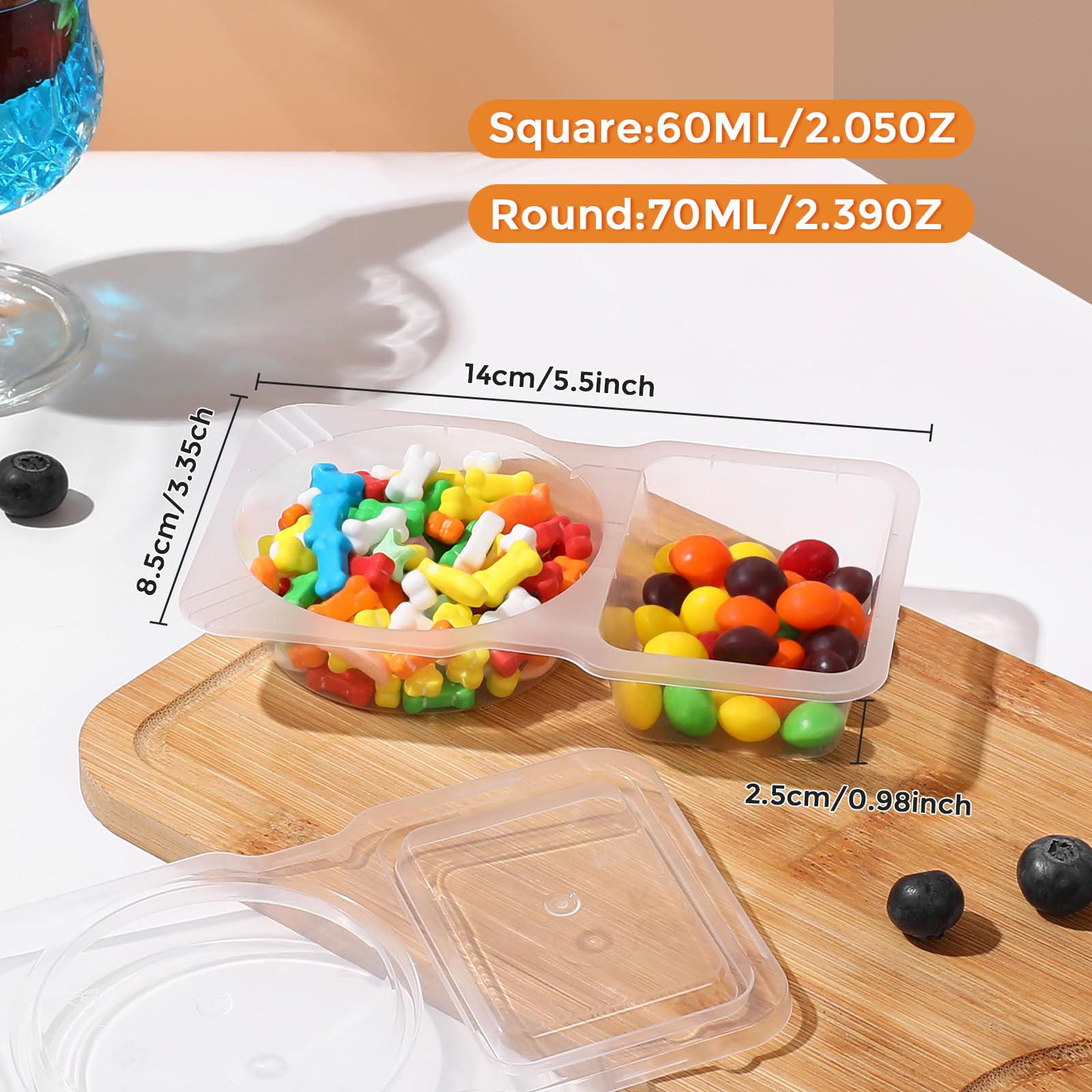 UPUNAIS dishwasher-safe snack box simplifies cleaning after meals.