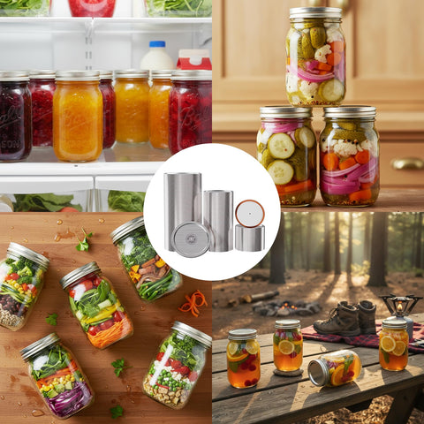 UR ADVANCE easy-clean reusable canning lid for family meals