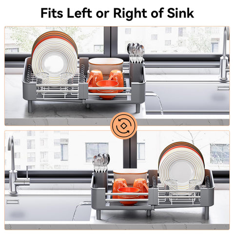 Urackify fast-draining spout prevents water pooling for a tidy counter