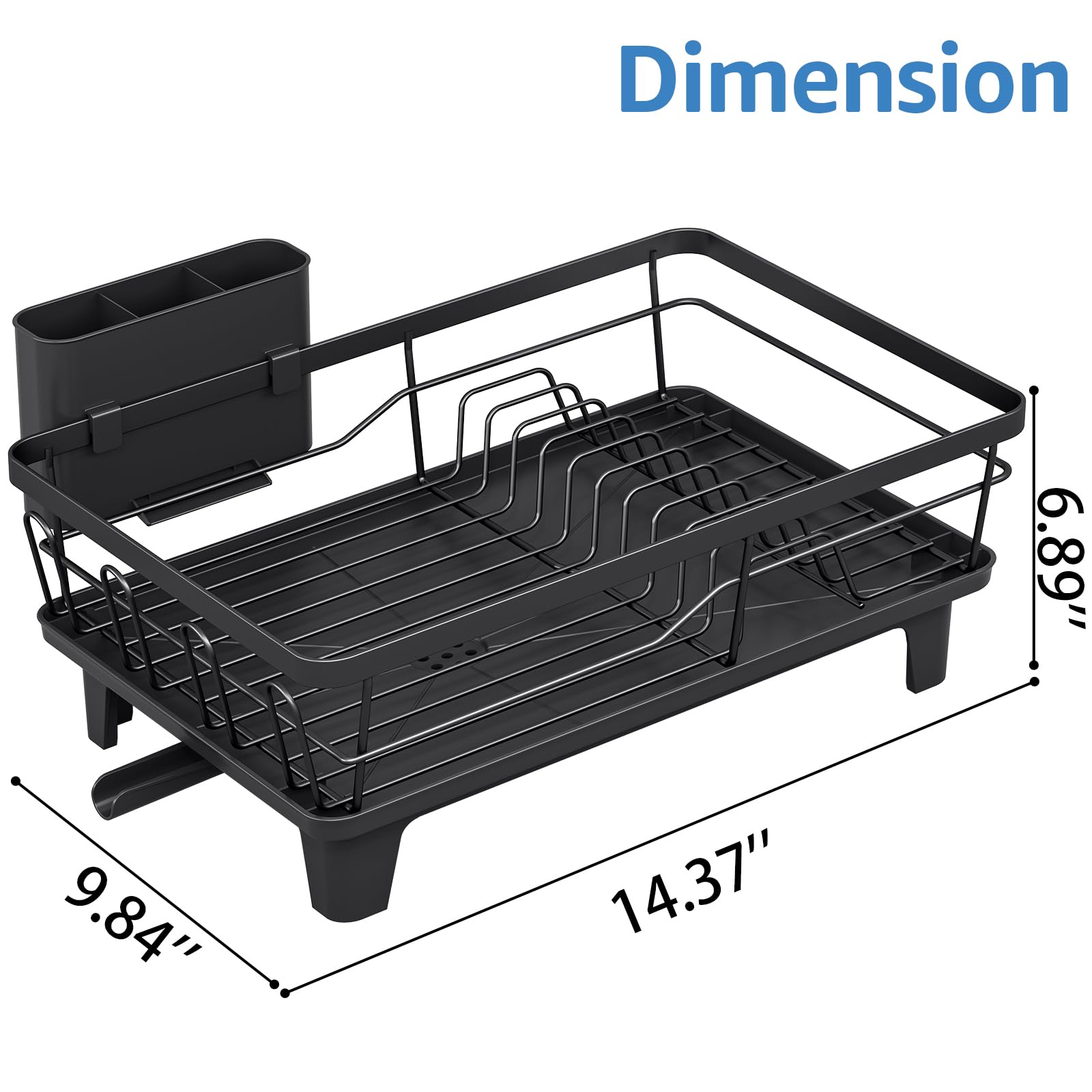 Urackify countertop-friendly size fits small and medium kitchens comfortably.