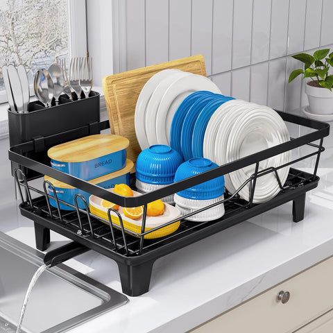 Urackify drain channels efficiently redirect water away from the drying area.