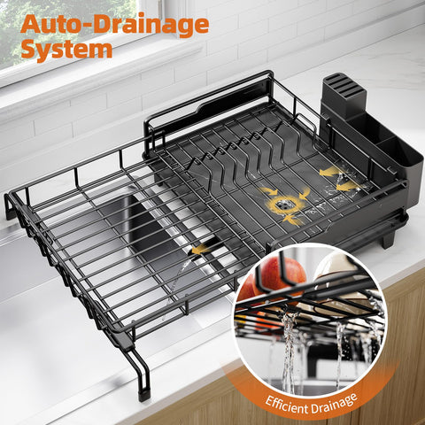 Urackify rust-resistant stainless steel frame and PP drip tray