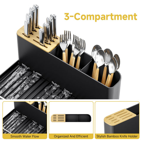Urackify dish rack with fingerprint-resistant coating staying clean with minimal effort