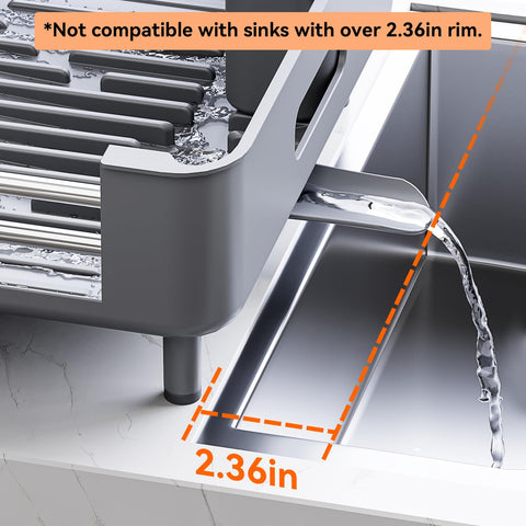 Urackify included utensil holder keeps cutlery organized during drying