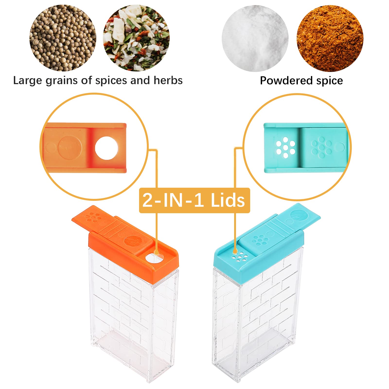 URALFA airtight spice box keeps flavors fresh and dust-free.