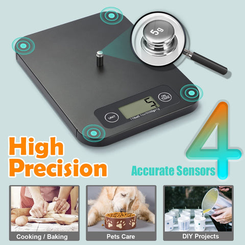 URAMAZ one-touch-tare simplifies weighing ingredients in a bowl