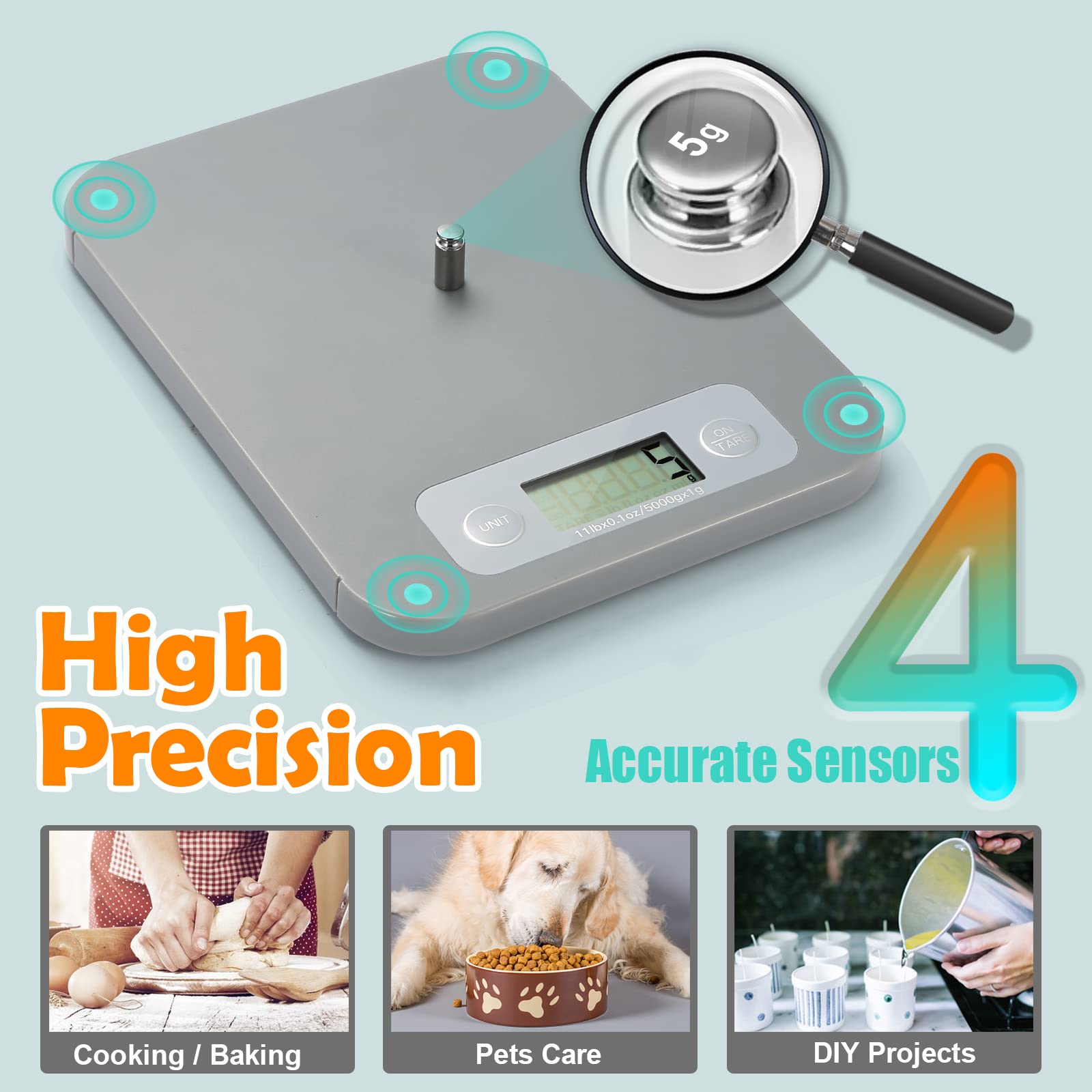 URAMAZ tare function simplifies net weight without extra steps