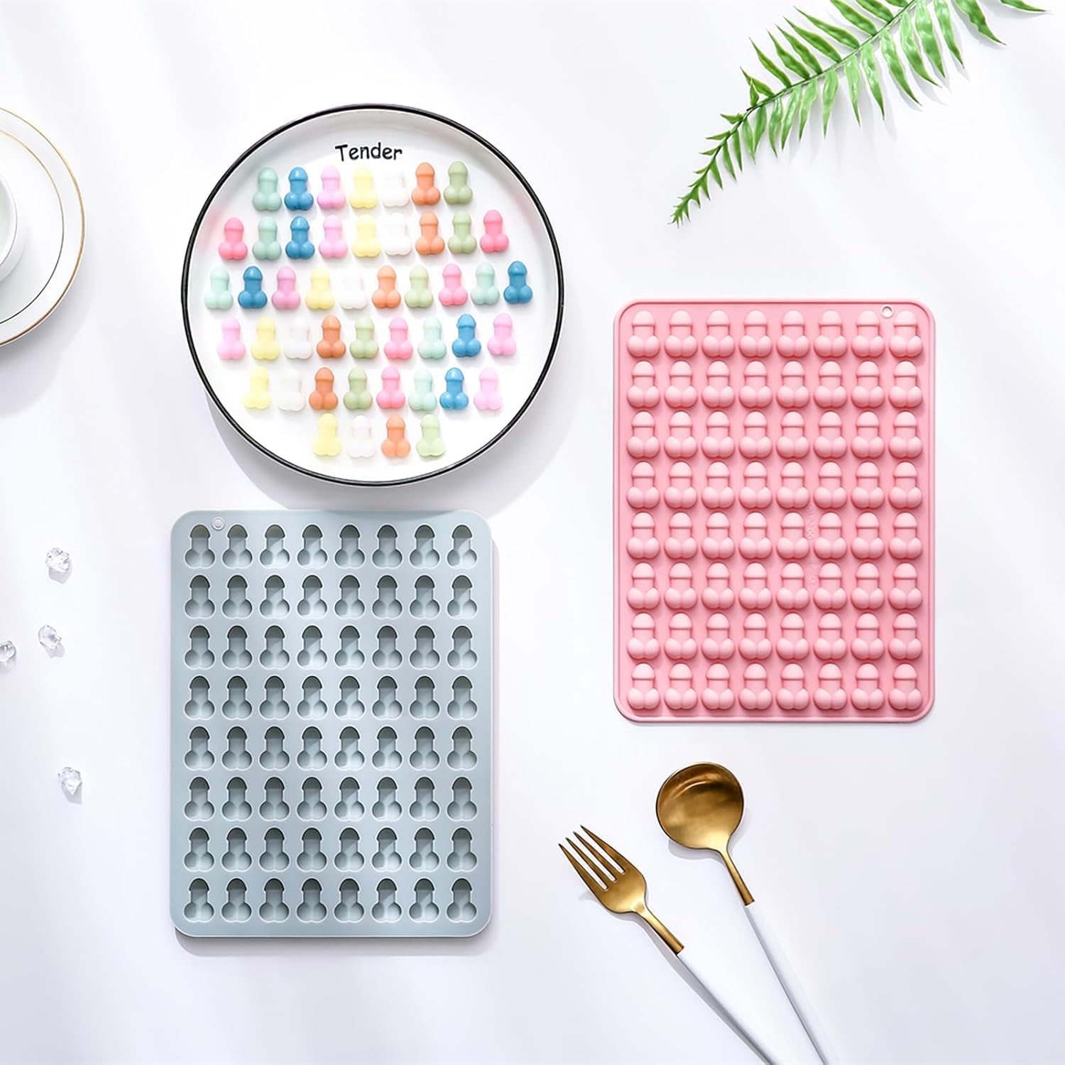 UrbAmerican silicone mold for soap making and crafts.