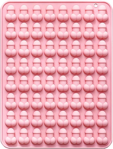 UrbAmerican silicone chocolate mold for smooth chocolates with precise shapes.