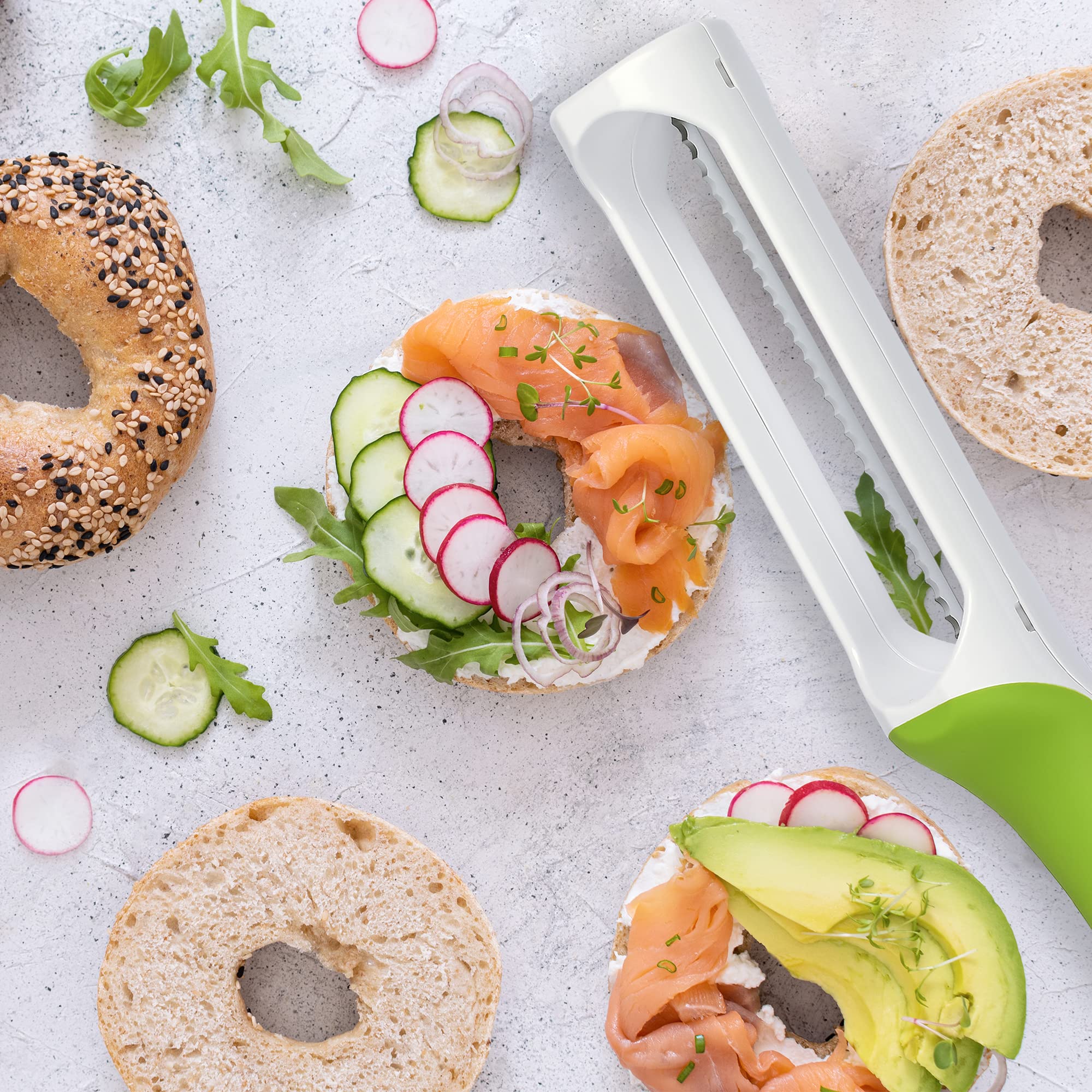 Urban Trend Hometown Bagel Knife five-year guarantee