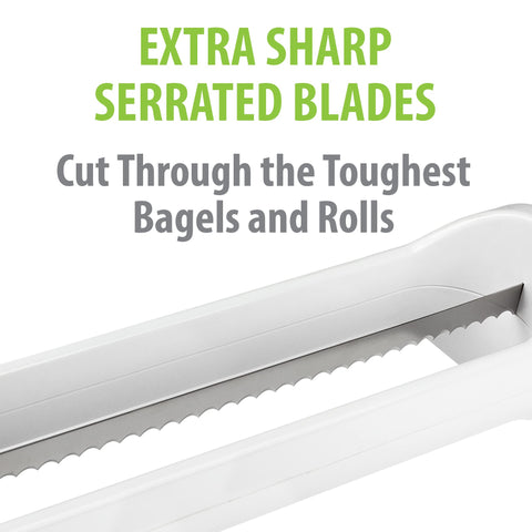Urban Trend Hometown Bagel Knife dishwasher-safe for easy cleanup