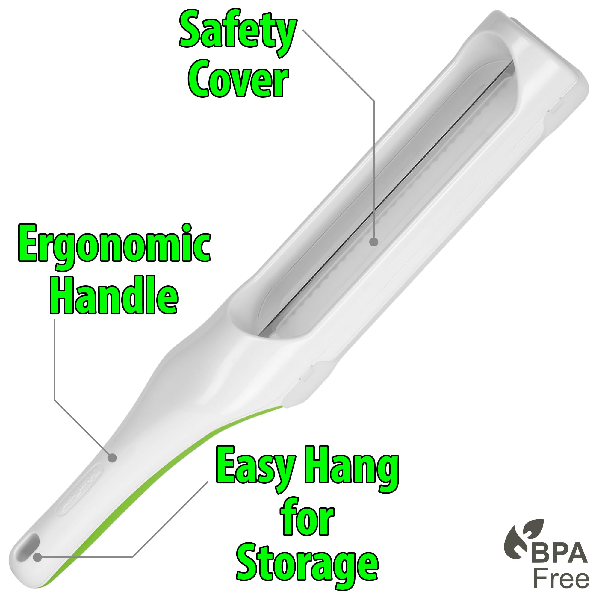 Urban Trend Hometown Bagel Knife compact design fits storage