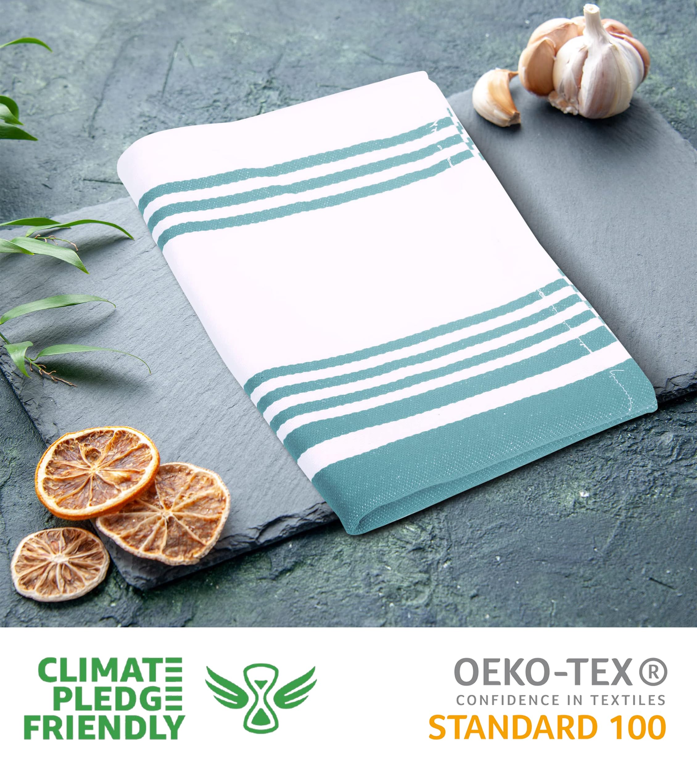 Urban Villa Easter Towels offer highly absorbent performance for quick cleanup.