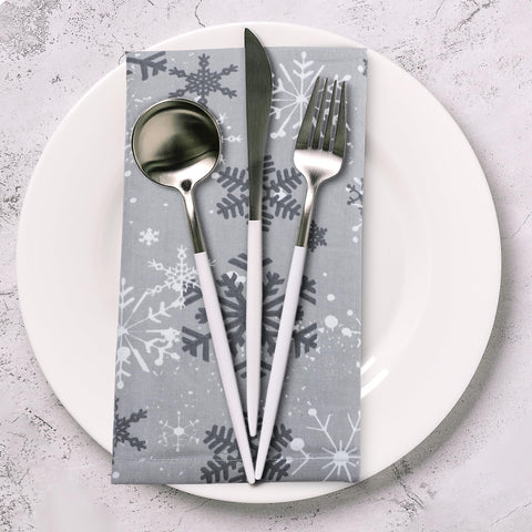 Urban Villa cotton napkins offer an eco-friendly, reusable option