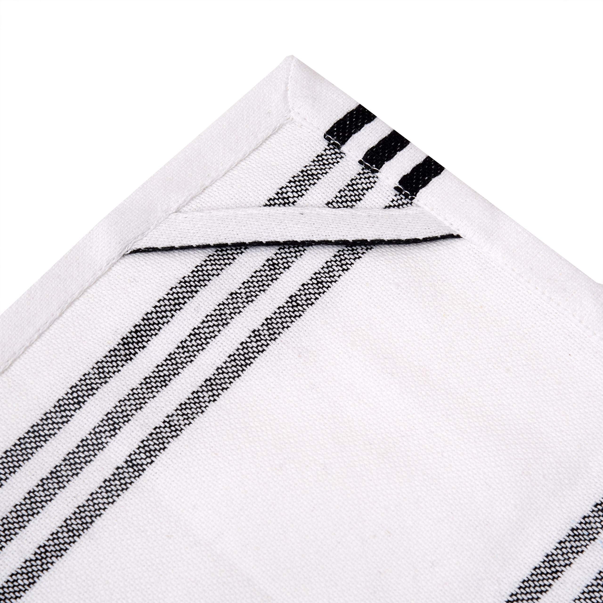 Urban Villa striped design complements modern kitchens and resists fading.