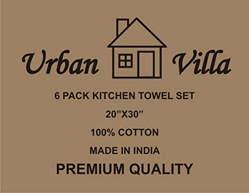 Urban Villa machine-washable towels simplify daily cleaning tasks.