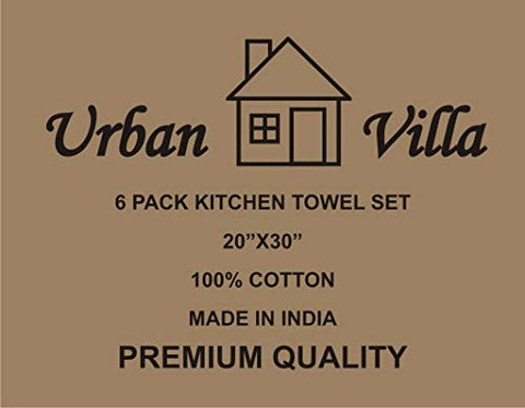 Urban Villa machine-washable towels simplify daily cleaning tasks.