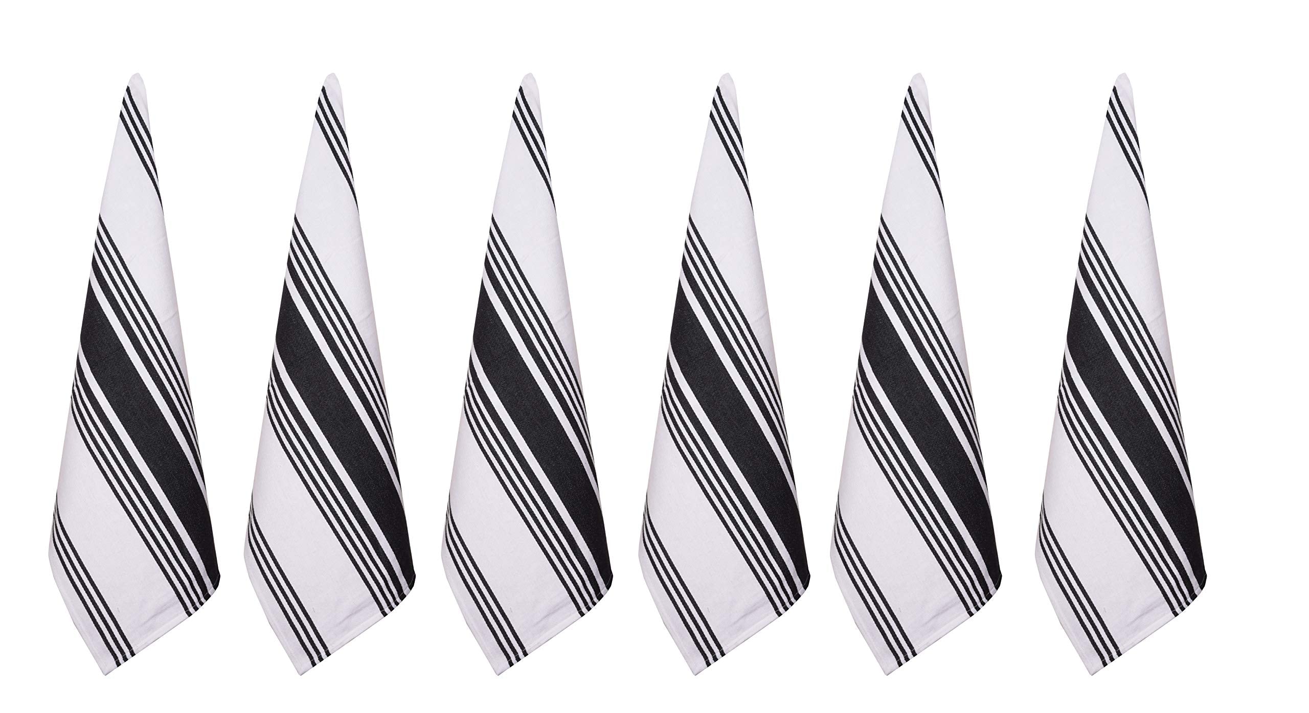 Urban Villa striped towels dry quickly after washing for ready next use.